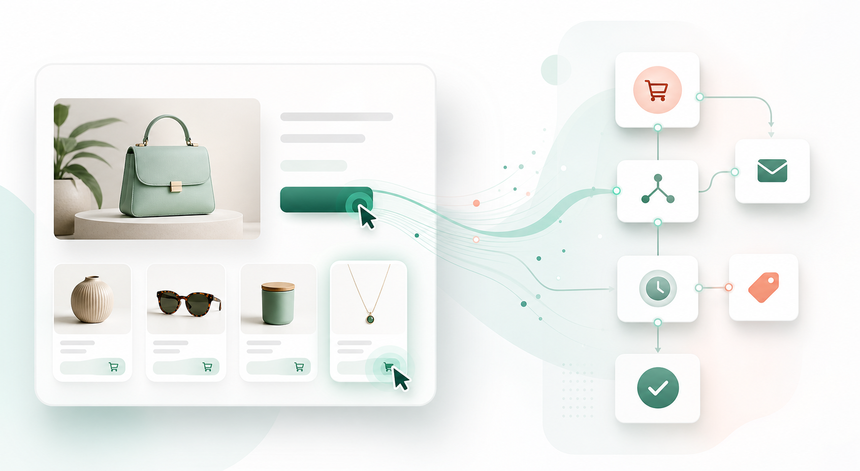 Click to Flow product interface preview